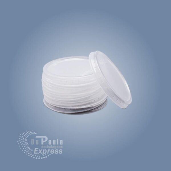 TAMPA PLAST. (MINAPLAST) 100ML S/FURO