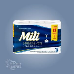 PAPEL HIG 30M F.D. (MILI) C/12 UND