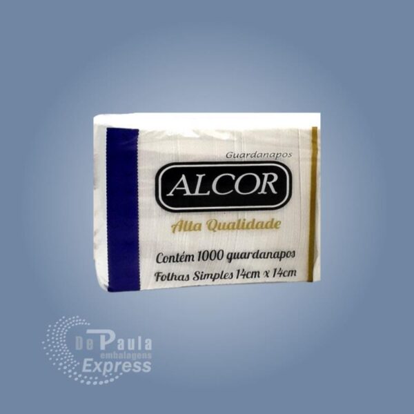 GUARDANAPO 14X14 (ALCOR) C/1.000