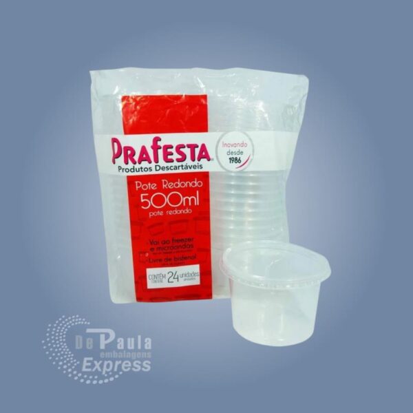 KIT POTE  500ML (PRAFESTA) C/24UN