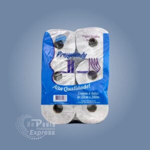 PAPEL TOALHA ( BOBINA) BRANCO 200M FD C/6