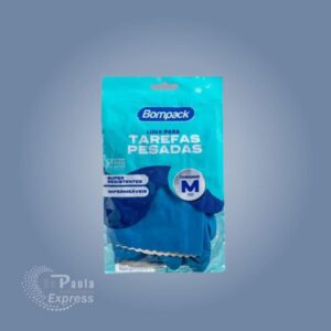 LUVA LIMPEZA (AZUL) TAM (M)