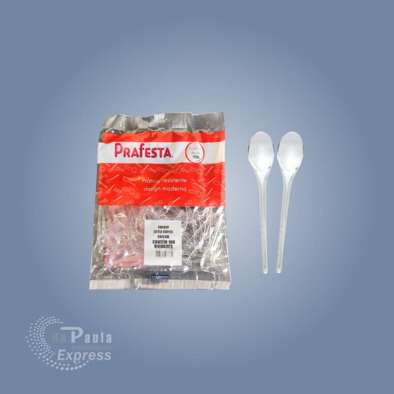 COLHER LITTLE COFFEE CX 30X100