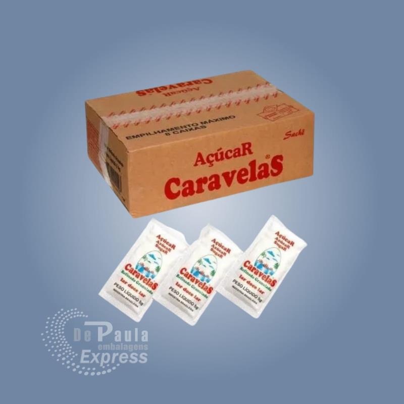 ACUCAR SACHE (CARAVELAS) 5GR CX C/1.000