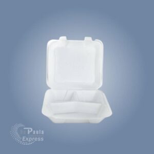 LANCHEIRA ISOPOR 3 DIV (BH-132) FD C/100