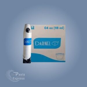 COPO ISOPOR (DARNEL)  118ML (4OZ) C/20